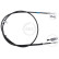 Traction cable, parking brake K10103 ABS