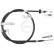 Traction cable, parking brake K10134 ABS