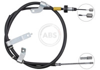 Traction cable, parking brake K10140 ABS