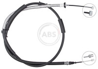 Traction cable, parking brake K10142 ABS