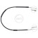 Traction cable, parking brake K10152 ABS
