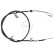 Traction cable, parking brake K10172 ABS