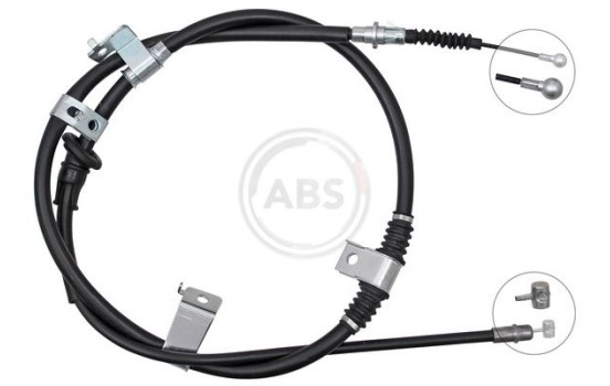 Traction cable, parking brake K10229 ABS