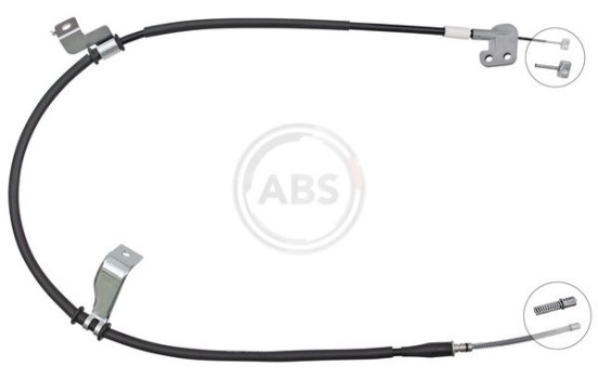 Traction cable, parking brake K10242 ABS