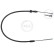Traction cable, parking brake K12711 ABS