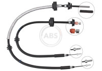 Traction cable, parking brake K13832 ABS