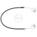 Traction cable, parking brake K14231 ABS