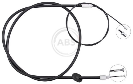 Traction cable, parking brake K14271 ABS