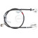 Traction cable, parking brake K17513 ABS
