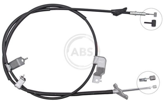 Traction cable, parking brake K19128 ABS