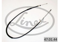Traction cable, parking brake