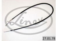 Traction cable, parking brake