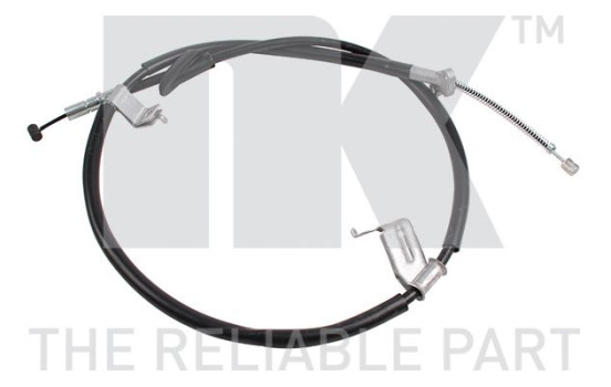 Traction cable, parking brake