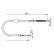 Traction cable, parking brake, Thumbnail 5