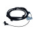 Traction cable, parking brake