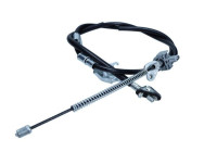 Traction cable, parking brake