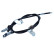 Traction cable, parking brake