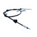 Traction cable, parking brake