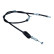 Traction cable, parking brake