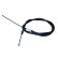 Traction cable, parking brake