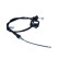 Traction cable, parking brake