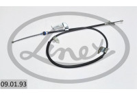 Traction cable, parking brake