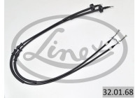 Traction cable, parking brake