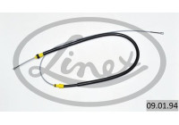 Traction cable, parking brake