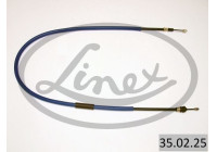 Traction cable, parking brake