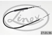 Traction cable, parking brake