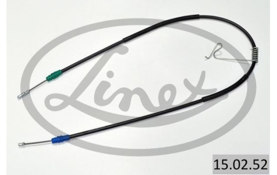 Traction cable, parking brake