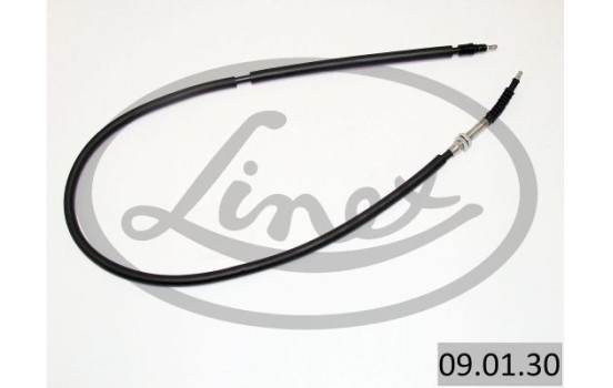 Traction cable, parking brake