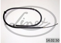 Traction cable, parking brake