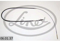 Traction cable, parking brake