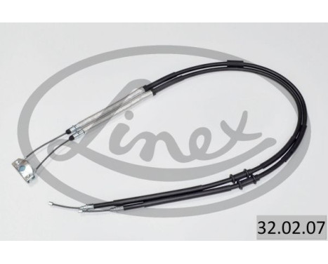 Traction cable, parking brake