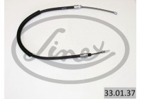 Traction cable, parking brake