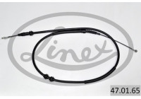 Traction cable, parking brake