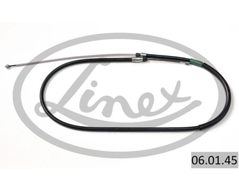 Traction cable, parking brake