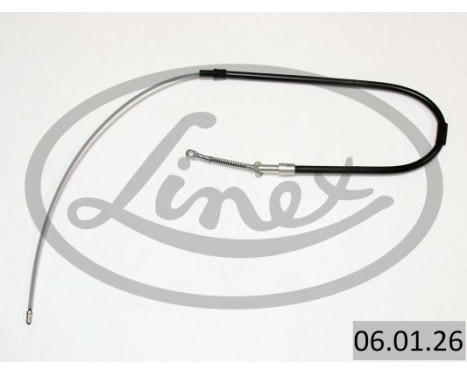 Traction cable, parking brake