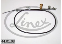 Traction cable, parking brake