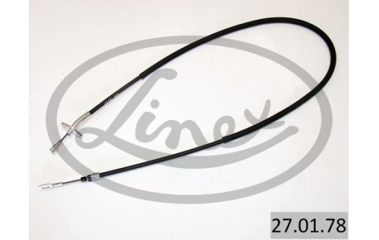 Traction cable, parking brake