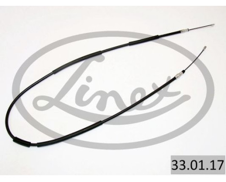Traction cable, parking brake