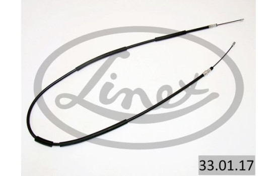 Traction cable, parking brake