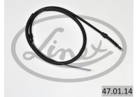 Traction cable, parking brake