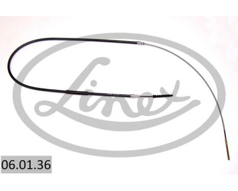 Traction cable, parking brake