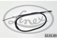 Traction cable, parking brake