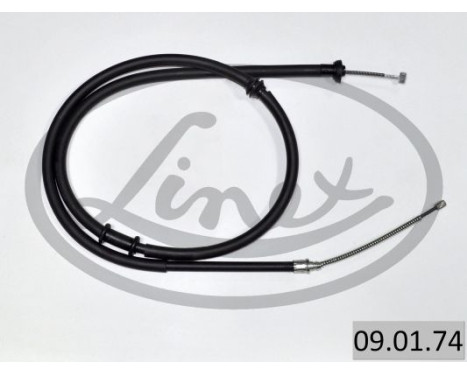 Traction cable, parking brake