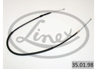 Traction cable, parking brake