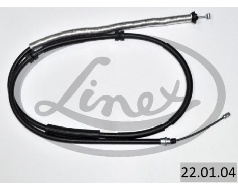 Traction cable, parking brake