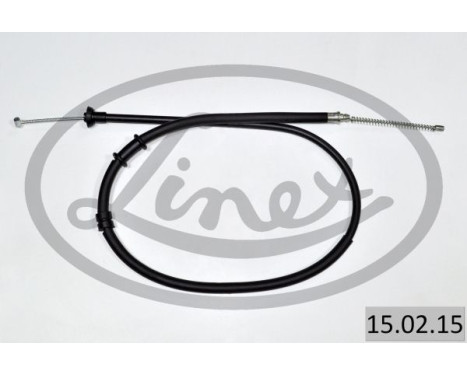 Traction cable, parking brake